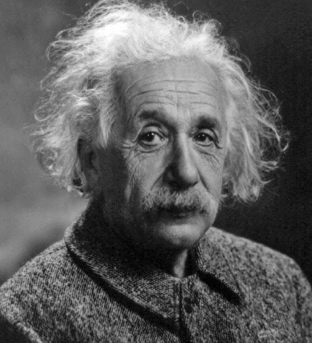 Albert Einstein Bobblehead Computer Sitter 